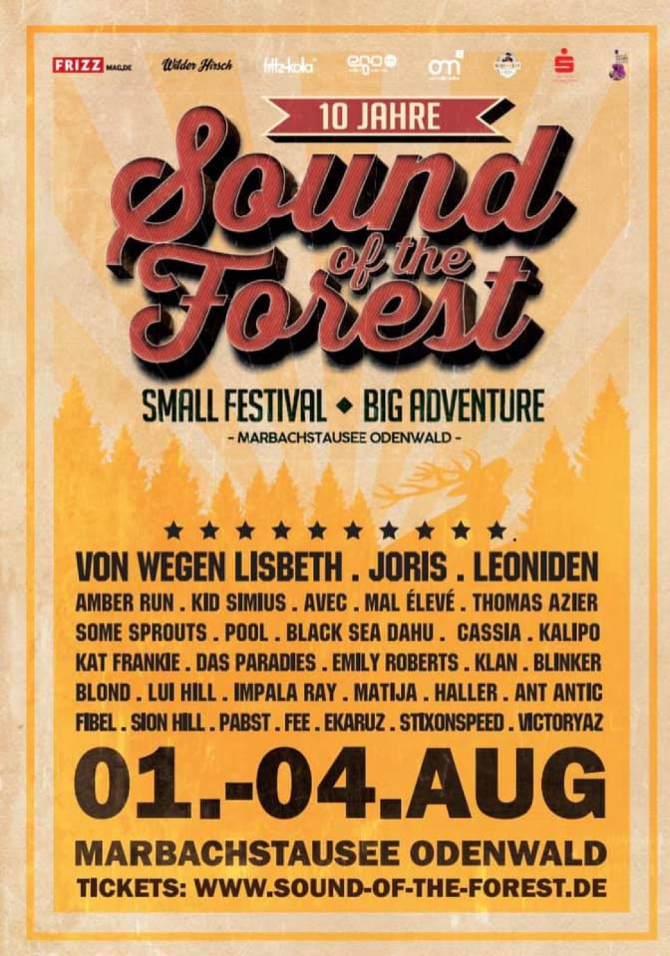 Plakat Soind-of-the-forest 2019