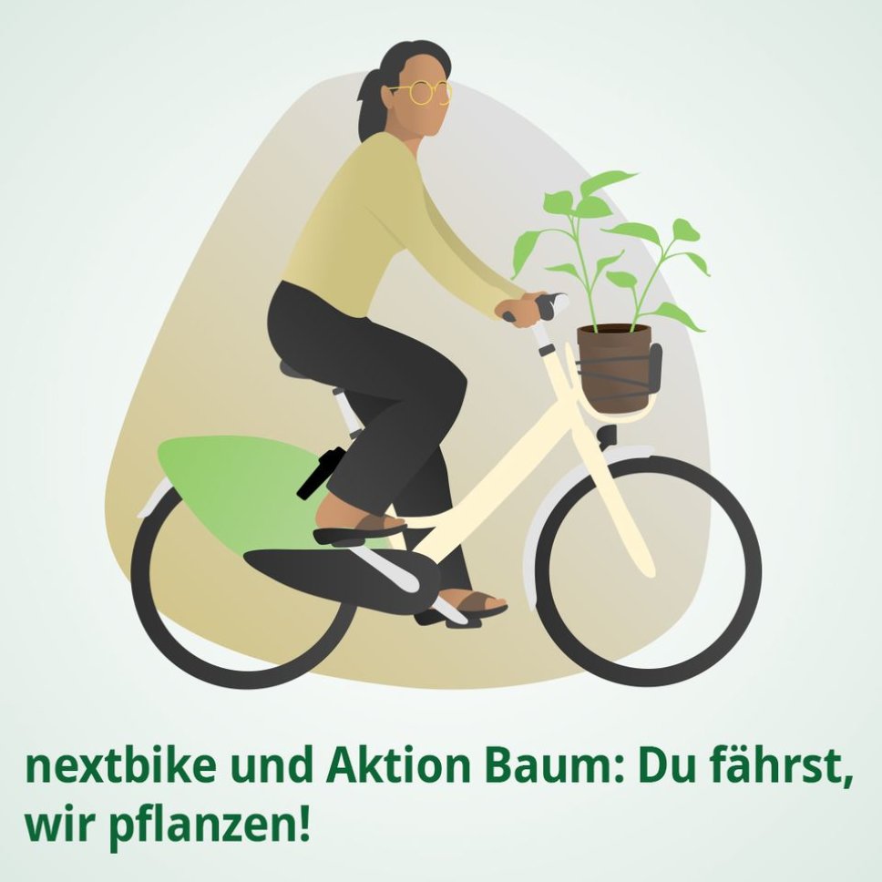 Nextbike Baum