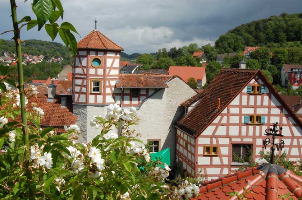 Ausblick auf Creglingen