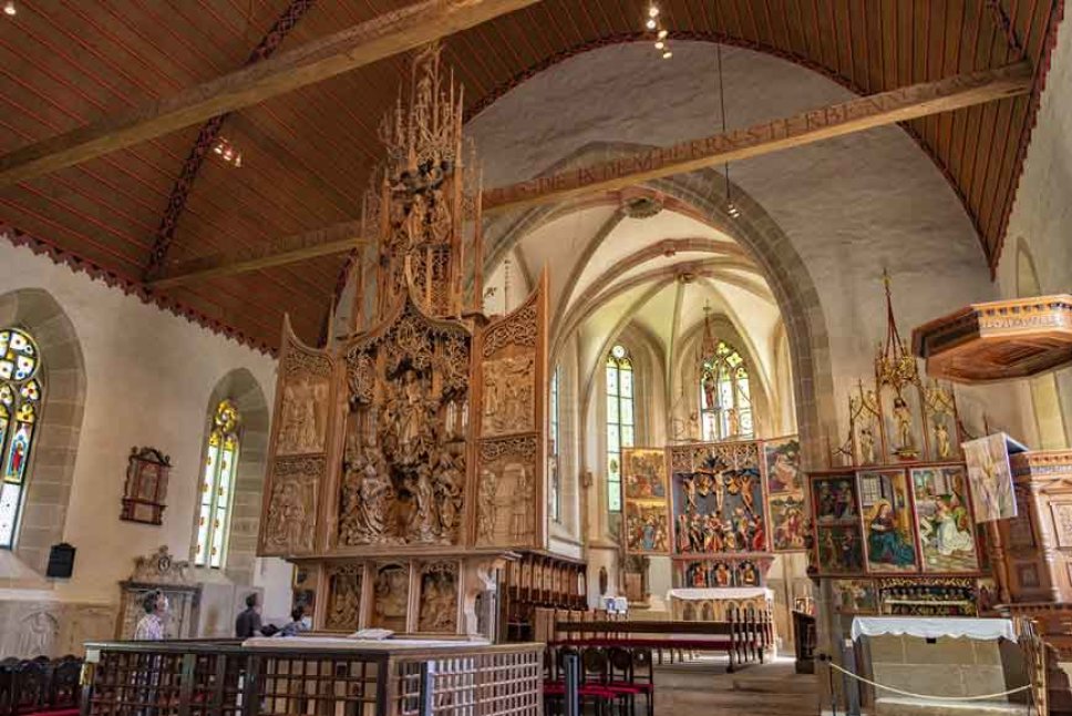 Innenraum der Herrgottskirche