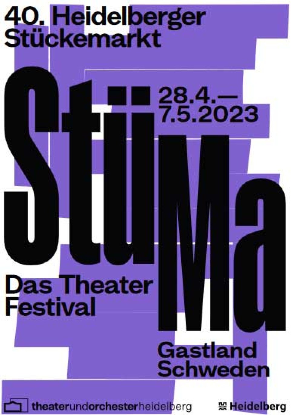 Plakat zum Stückemarkt