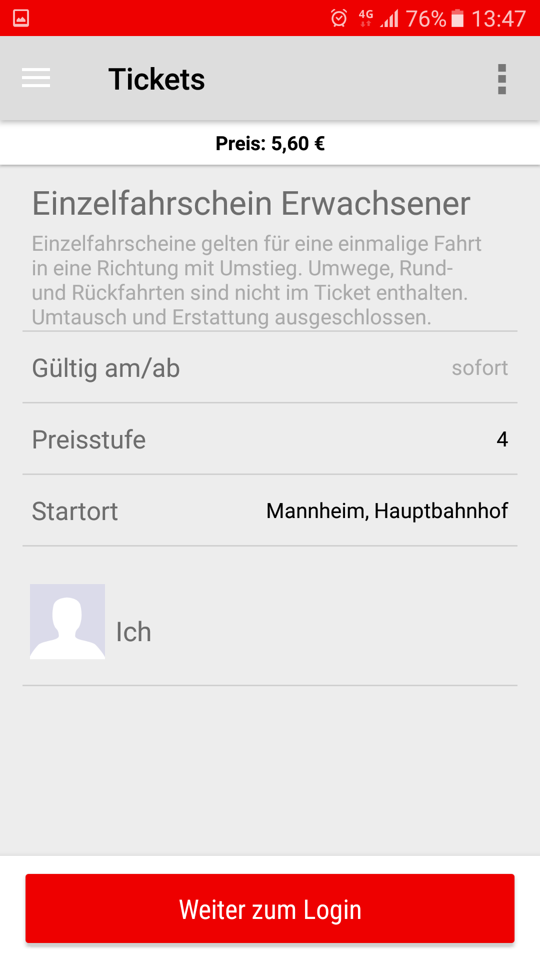 fahrrad tickets db
