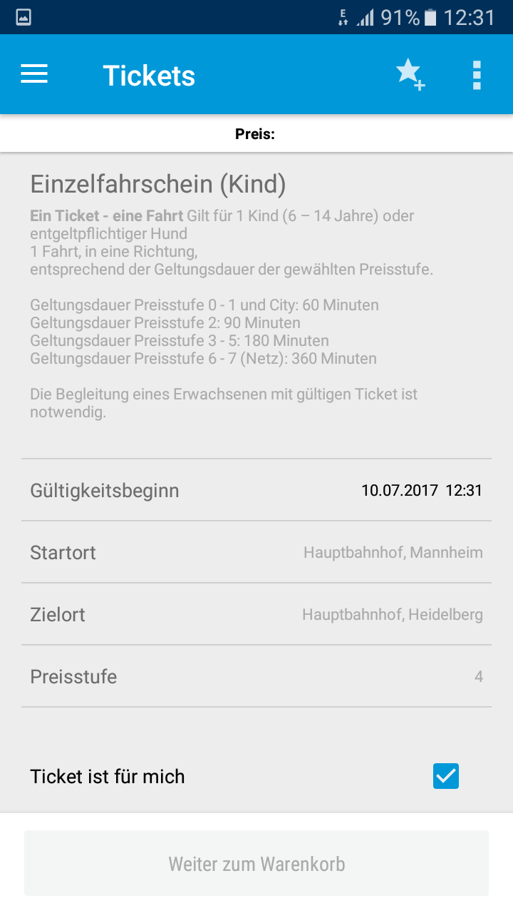 VRN rnv/VRN HandyTicket