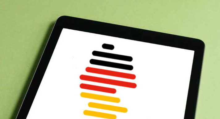 Logo des Deutschlandtickets