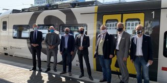 Neufahrzeug Siemens Mireo für Erweiterung der S-Bahn Rhein-Neckar vorgestellt