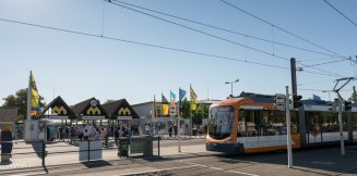 Mit Bus & Bahn zum Mannheimer Maimarkt