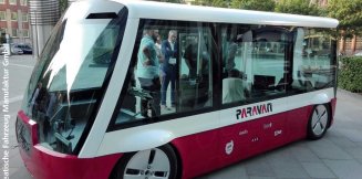 Projekt RoboShuttle bei VDV Zukunftskongress in Berlin vorgestellt