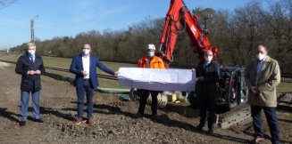 Start der Baumaßnahmen zur neuen S-Bahn-Station Schwetzingen-Hirschacker