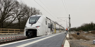 Halbzeit für den neuen S-Bahn Haltepunkt Schwetzingen-Hirschacker