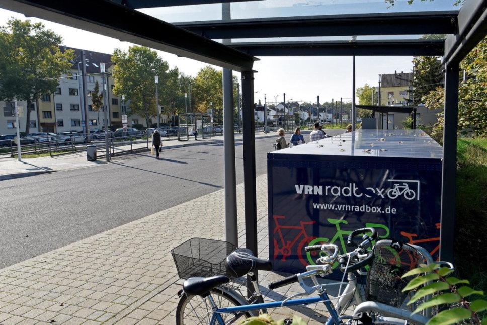 Foto Vrnradbox Digitale Fahrradbox Feudenheim Eröffnung-iv