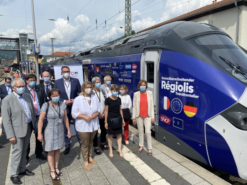 10-7-2021 Alstom Regiolis Grenzüberschreitender Verkehr Nw-straßburg Vorstellung Prototyp-ii-kl