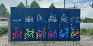 24 neue VRNradboxen für Heppenheim