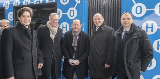 Präsentation des weltweit ersten Wasserstoffzuges „Coradia iLint“ in der Metropolregion Rhein-Neckar