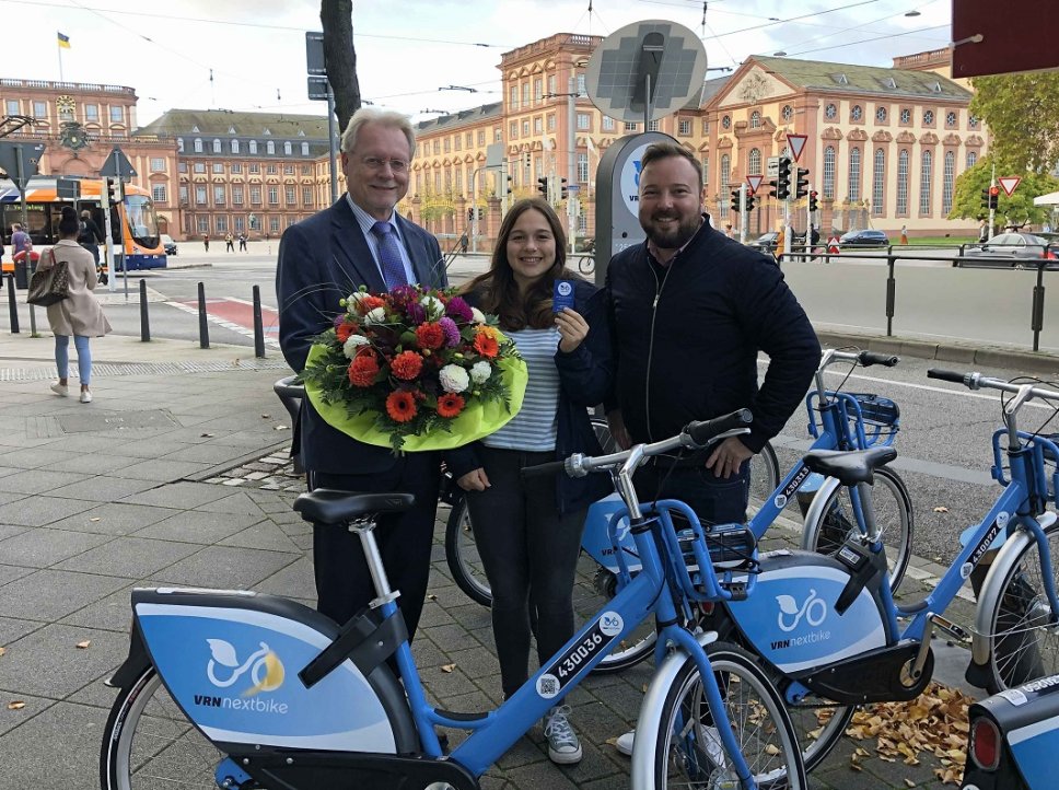 Vrnnextbike 1 Mio Ausleihe Klein