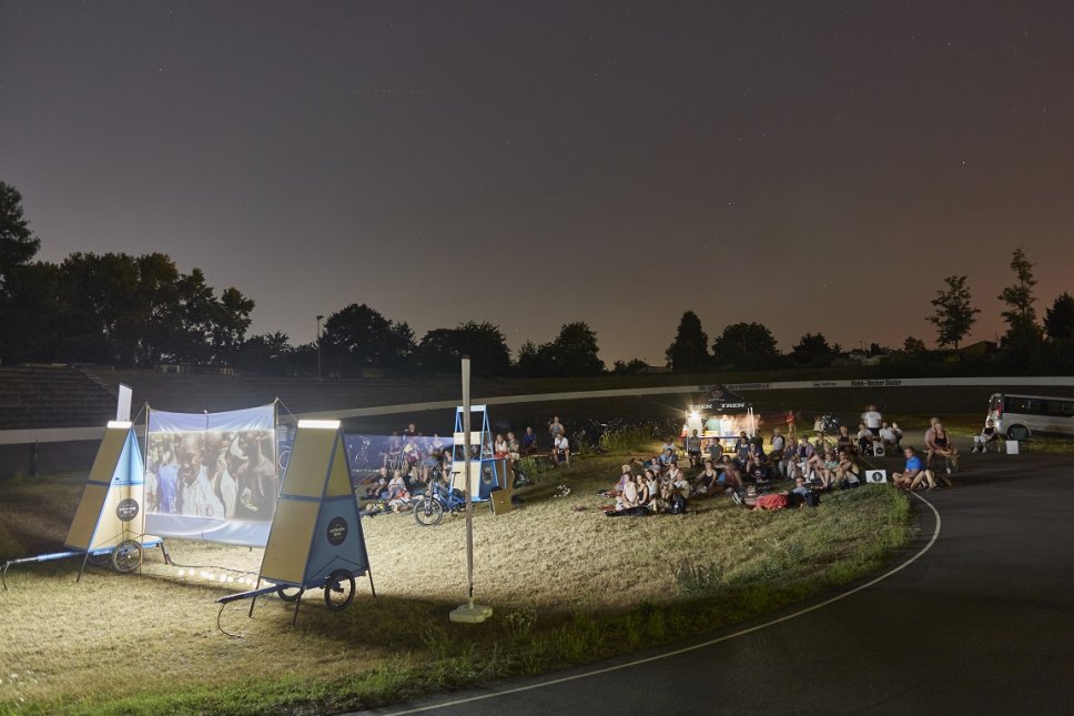 VRN Mobile Cinema Radrennbahn 2018 Tröster